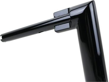 2" Str8UP Handlebar for Softail Medium (280mm), Width Lower Tube 300 mm Black Powder Coated Hydraulic Clutch Throttle By Wire