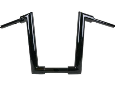 2" Str8UP Handlebar for Road King Special Tall (380mm) Black Powder Coated Hydraulic Throttle By Wire