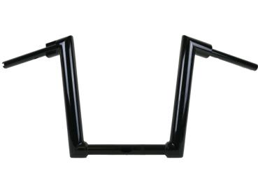 2" Str8UP Handlebar for Road Glide Tall (380mm) Black Powder Coated Cable Clutch