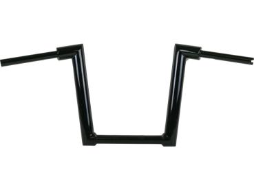 2" Str8UP Handlebar for Road Glide Tall (380mm) Black Powder Coated Hydraulic Clutch Throttle By Wire