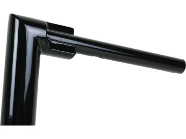 2" Str8UP Handlebar for Road Glide Tall (380mm) Black Powder Coated Hydraulic Clutch Throttle By Wire