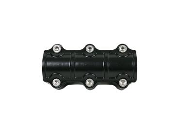 Big Block Risers Flat Black Anodized 1 1/4"