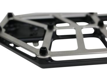 Next Level NXL Floorboards Brushed Stainless Steel Cover Black Anodized
