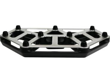 Next Level NXL Mini Floorboards Brushed Stainless Steel Cover Black Anodized