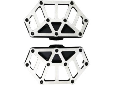 Next Level NXL Mini Floorboards Brushed Stainless Steel Cover Black Anodized