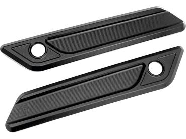 New Style Latch Covers Black Satin