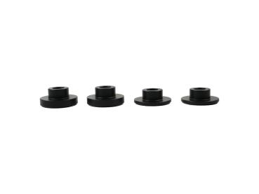 Solid Riser Bushings Black Anodized