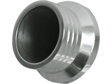 BSL Straight Endkappe E3 POL. Staight Billet Endkappes poliert 70 mm – For Straight E3 Hot Shot Pipes