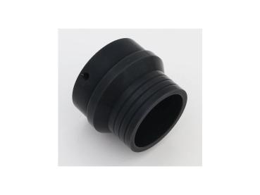 BSL Straight Endkappe E3 BLK. Staight Billet Endkappes schwarz 70 mm – For Straight E3 Hot Shot Pipes