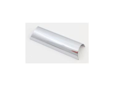 BSL Straight Hot Shot Pipes E2 Hitzeschild for Sportster Models glatt Chrome – Heatshield for BSL E2 Big Twin and E3 Sportster Straight Hot Shot Pipes