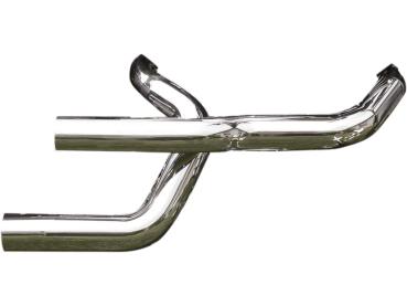 BSL Shotgun OEM Headers Hitzeschild schwarz glatt schwarz – 11-16 Softail