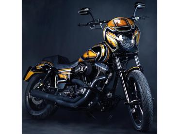 Club-Style Crash Bar für 18-24 Softail, (except 18-19, 23-24 FXBR, 18-20 FXBRS 114, 18 FXBRS 114 ANX, 18-20 FXFB, 18, 20 FXFBS 114, 18-24 FLSB, 19 FXFB 114, 21-22 FXBRS, 21-24 FXFBS)