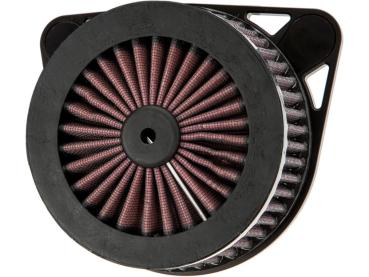 Good Guys 2 Air Cleaner Basic Built Kit Euro 3 Bi-Color - Luftfilter Ricks für Harley Davidson mit Gutachten for 07-16 models: 07-20 Sportster, except 08-10 XR1200, 10-13 XR1200X