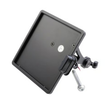 Cult-Werk, seitliche Kennzeichenhalterung, schwarz mit Aussen Rahmen  Deutschland für Harley-Davidson® 22-25 RH975 Nightster; 23-25 RH975S Nightster Special