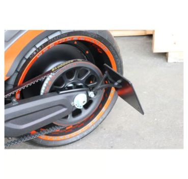 Cult-Werk, seitliche Kennzeichenhalterung, schwarz. Deutschland für Harley-Davidson® Softail  (excl.FXDRS) 19-20