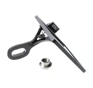 Cult-Werk, seitliche Kennzeichenhalterung, schwarz mit Aussen Rahmen Deutschland für Harley-Davidson® Softail  (excl.FXDRS) 19-20