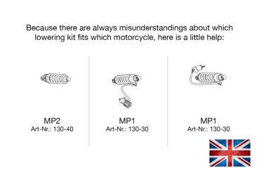 Tieferleger für Milwaukee-Eight für Harley-Davidson®