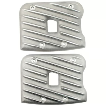 EMD, Ribster rocker cover set. Semi-polished für Harley-Davidson® 84-99 Evo Big Twin (NU)