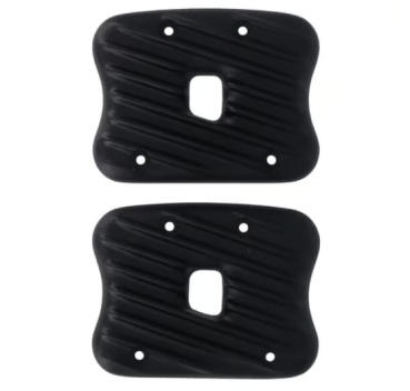 EMD, Sportster Ribster rocker cover set. Black für Harley-Davidson® 86-03 XL Sportster (NU)