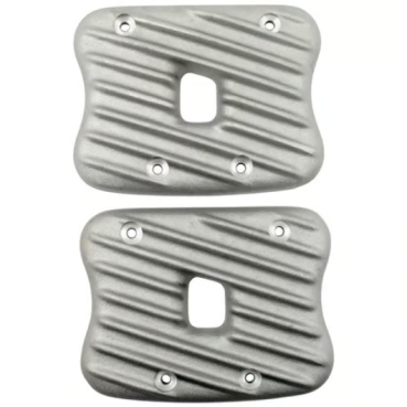 EMD, Sportster Ribster rocker cover set. Raw für Harley-Davidson® 86-03 XL Sportster (NU)