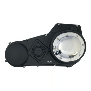 Emd primary cover billy boy black für: Harley-Davidson® Dyna 1991–2005 mit mittig angebrachten Fußrasten (NU)