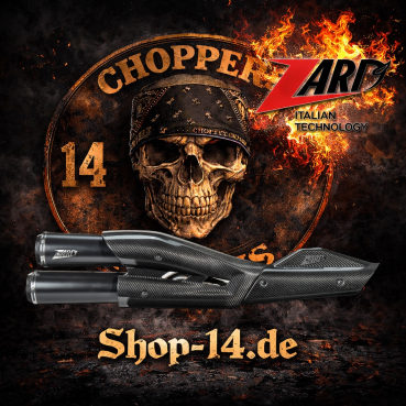 Zard - Sportster S Top Gun exhaust system. Matte black - für Harley-Davidson® 21-24 Sportster S RH1250S Auspuffanlage Auspuff