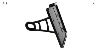 HeinzBikes, seitlicher Kennzeichenhalter-Satz für Harley-Davidson® Softail 91-07