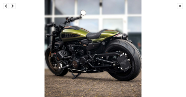 HeinzBikes, seitlicher Kennzeichenhalter-Satz für Harley-Davidson® Sportster S RH1250S 21-25