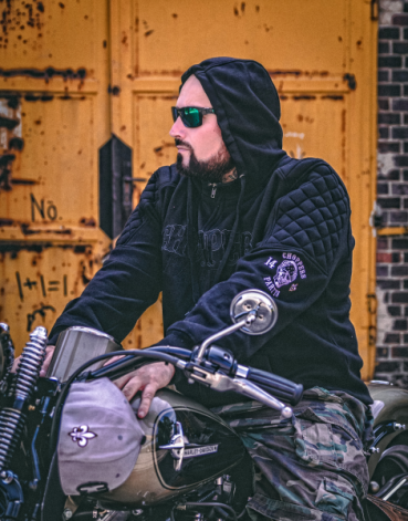 Choppers n Partys ZIP Hoodie Culture Shock Model 2 -  Biker Motorrad