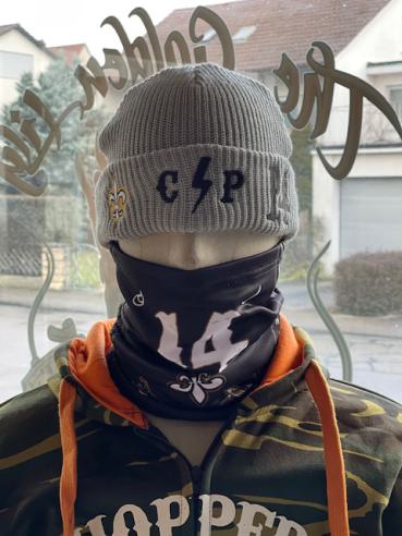Choppers n Partys Lightning Gray Cap Mütze Beanie