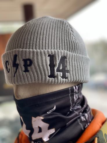 Choppers n Partys Lightning Gray Cap Mütze Beanie