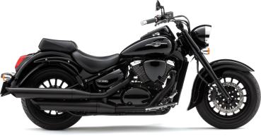 MCJ - 2 in 2 Royal in Chrom oder Schwarz mit Endkappen wählbar - SUZUKI INTRUDER M800 - C800