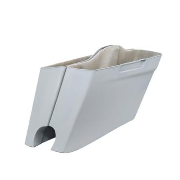Killer Custom 3″ down stretch extended saddlebags