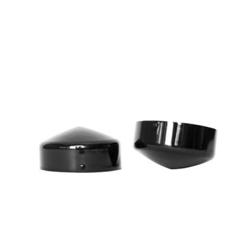 Killer Custom, fork tube cap bolt cover Satz. schwarz. 2-piece – 2013–2017 · FXSB; 07-17 Dyna; 02-11 V-Rod