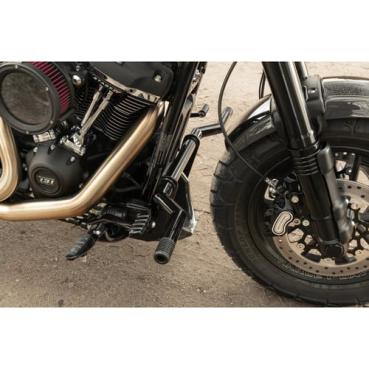 Killer Custom, 'Task Force' crash bars. schwarz – 2018–2025 · Softail mit mid and forward controls