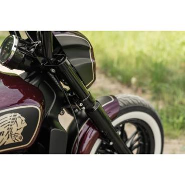Killer Custom, Fork Caps. schwarz – ab 2015 · Indian Scout