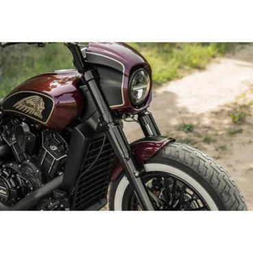 Killer Custom, Lower Fork Covers. schwarz – 2015–2024 · Indian Scout