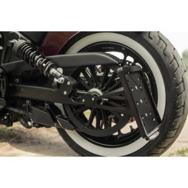 Killer Custom, Licence Plate Halterung. schwarz – 2015–2024 · Indian Scout (All countries ausgenommen USA/Japan/S.Korea)