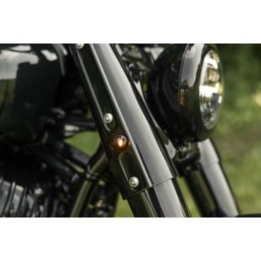 Killer Custom, Front Led Turn Signals. Black