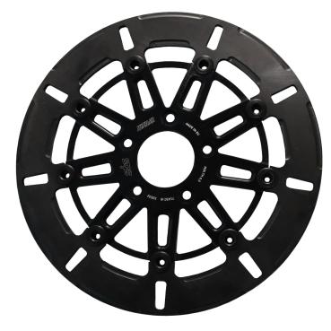 Kodlin by SBS, "9-spoke" Brems rotor vorne L/R. Schwarz | vorne: 2015–2026 Softail (außer 2017 FXSE)