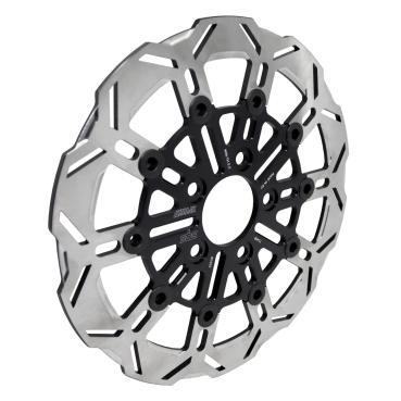 Kodlin by SBS, "10-spoke" Brems rotor hinten. Clear | Passend: hinten: 2000–2026 Softail (außer 2017 FXSE); 2000–2017 Dyna (außer 2016–2017 FXDLS); 2000–2007 Touring; 2000–2010 XL (außer XR1200)