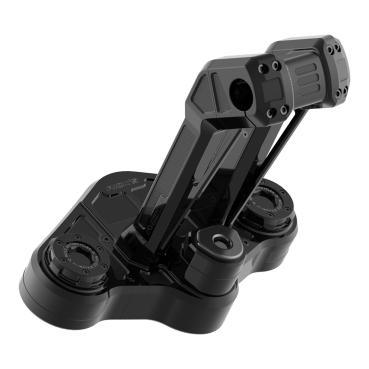 Rick’s Motorcycles – Clubstyle Touring Riser-Kit 8.5". schwarz, für serienmäßiges Lenkschloss – 2026 all Road Glides; 23-25 FLTRXSE; 24-25 FLTRXSTSE; 24-25 FLTRX