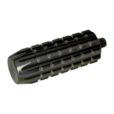 Rick’s Motorcycles – Clubstyle Schaltfußraste AK 4.7. schwarz – OE-Ersatz – Most H-D with 5/16-24 threaded stud