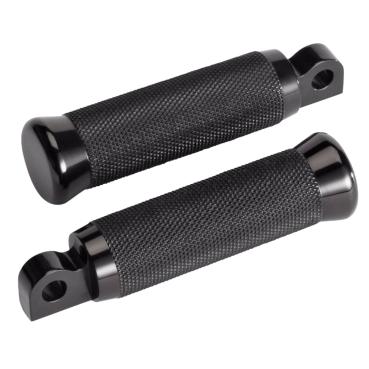 Rick’s Motorcycles – foot pegs Knurled style. schwarz – OE-Ersatz – All H-D with traditional male mount. (Excl. rider/passenger on: 18-26 Softails; 20-21 Livewire. Excl. rider location on: 15-20 XG; 10-22 XL1200X/XS; 11-20 XL1200C; 12-16 XL1200V)
