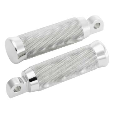 Rick’s Motorcycles – foot pegs Knurled style. gefräst – OE-Ersatz – All H-D with traditional male mount. (Excl. rider/passenger on: 18-26 Softails; 20-21 Livewire. Excl. rider location on: 15-20 XG; 10-22 XL1200X/XS; 11-20 XL1200C; 12-16 XL1200V)