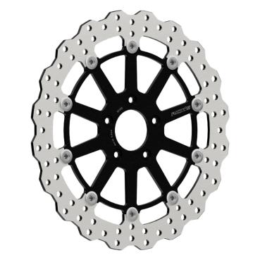 Rick’s Motorcycles – Wave Bremsscheibe Steve 13"/330mm – Original-Radialbremssattel – Various 00-26 H-D models with 3.25" bolt circle diameter