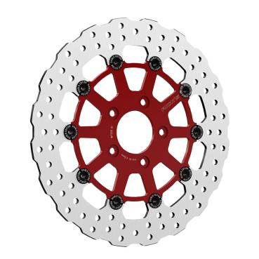 Rick’s Motorcycles – vorn Wave Bremsscheibe EL Diablo 11.5" – Original-Radialbremssattel – Various 00-26 H-D models with 3.25" bolt circle diameter
