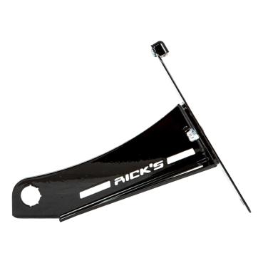 Rick’s Motorcycles – seitlicher Kennzeichenhalter. schwarz – 02-17 VRSC V-Rod (NU)