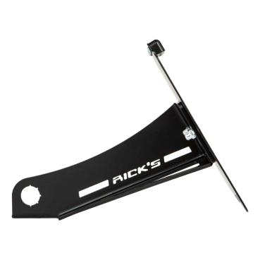 Rick’s Motorcycles – seitlicher Kennzeichenhalter. schwarz – 02-17 VRSC V-Rod (NU)
