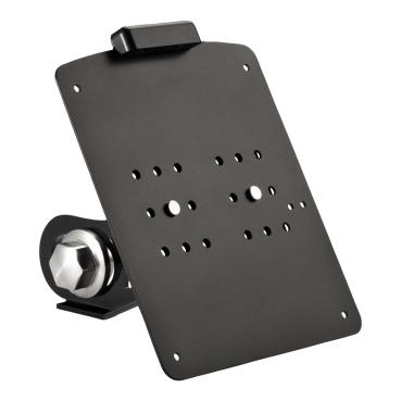 Rick’s Motorcycles – seitlicher Kennzeichenhalter. schwarz – 13-17 FXBS Breakout; 08-11 FXCW/C Rockers (NU)